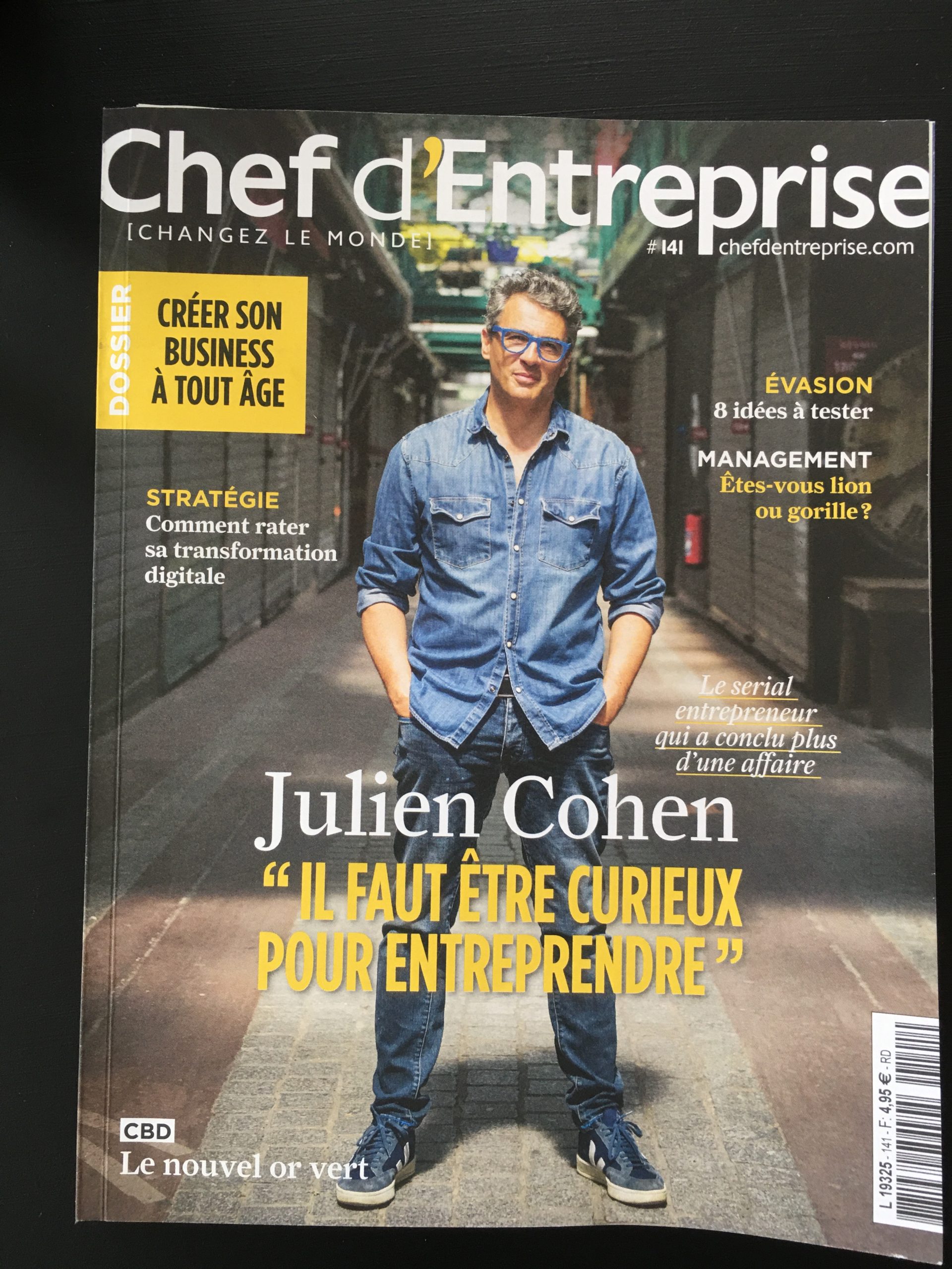 Isabelle Cham Interview dans Chef d'Entreprise n°141